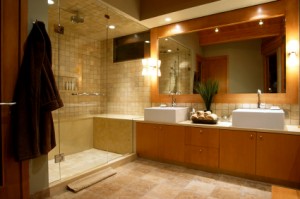 luxury resort hotel washroom